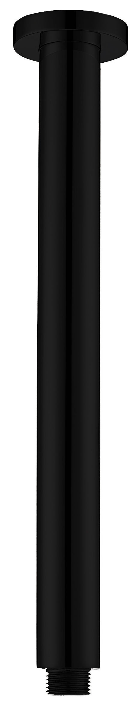 Impressions Evie Vertical Shower Arm matt black