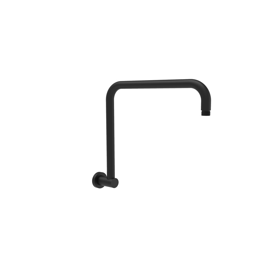 Impressions Evie Hi-Rise Shower Arm matt black