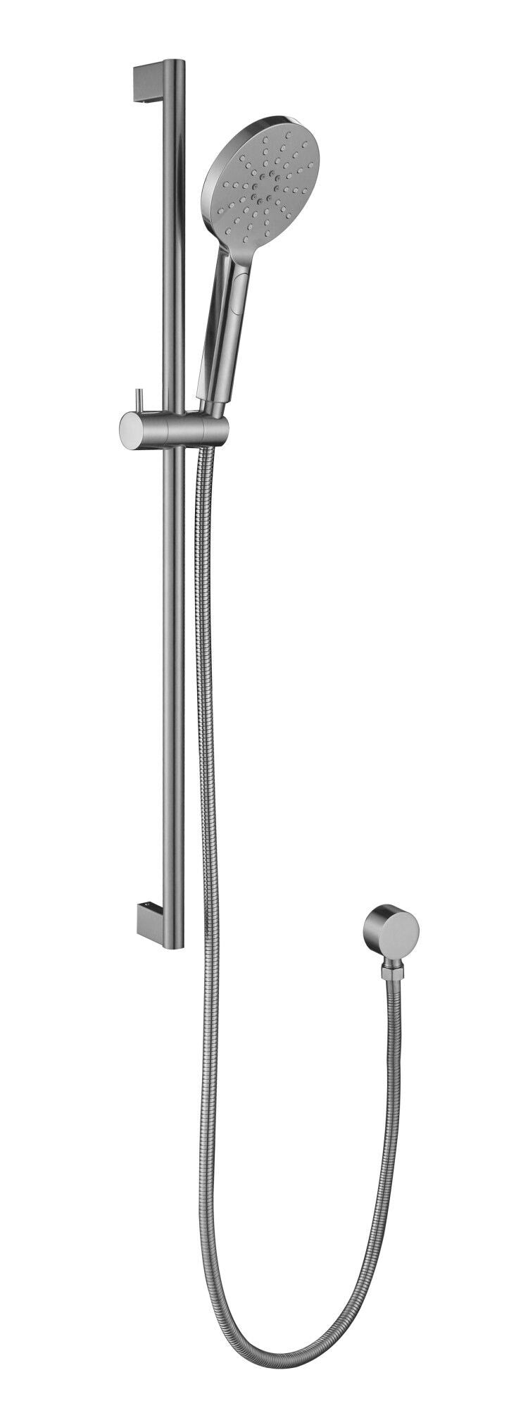 Impressions Evie Sliding Shower Set brushed nickel