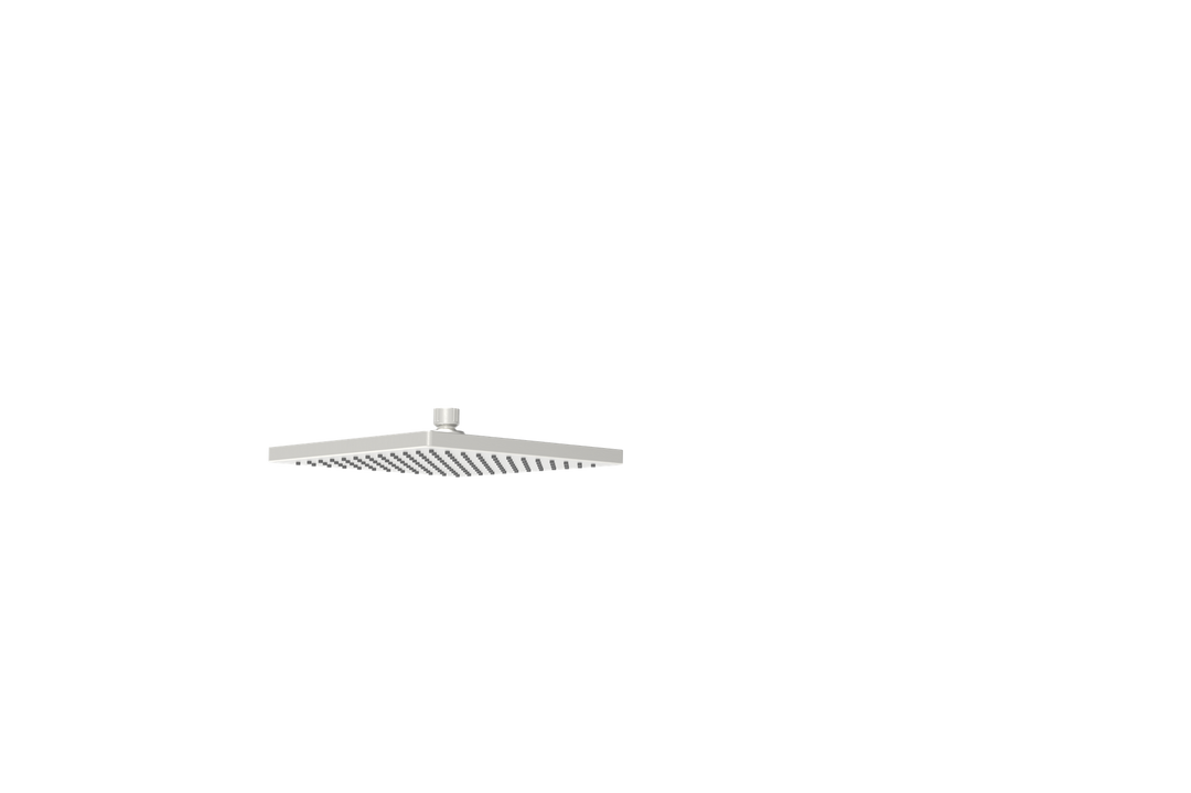 Impressions Seto Square 200mm ABS Shower Head brushed nickel
