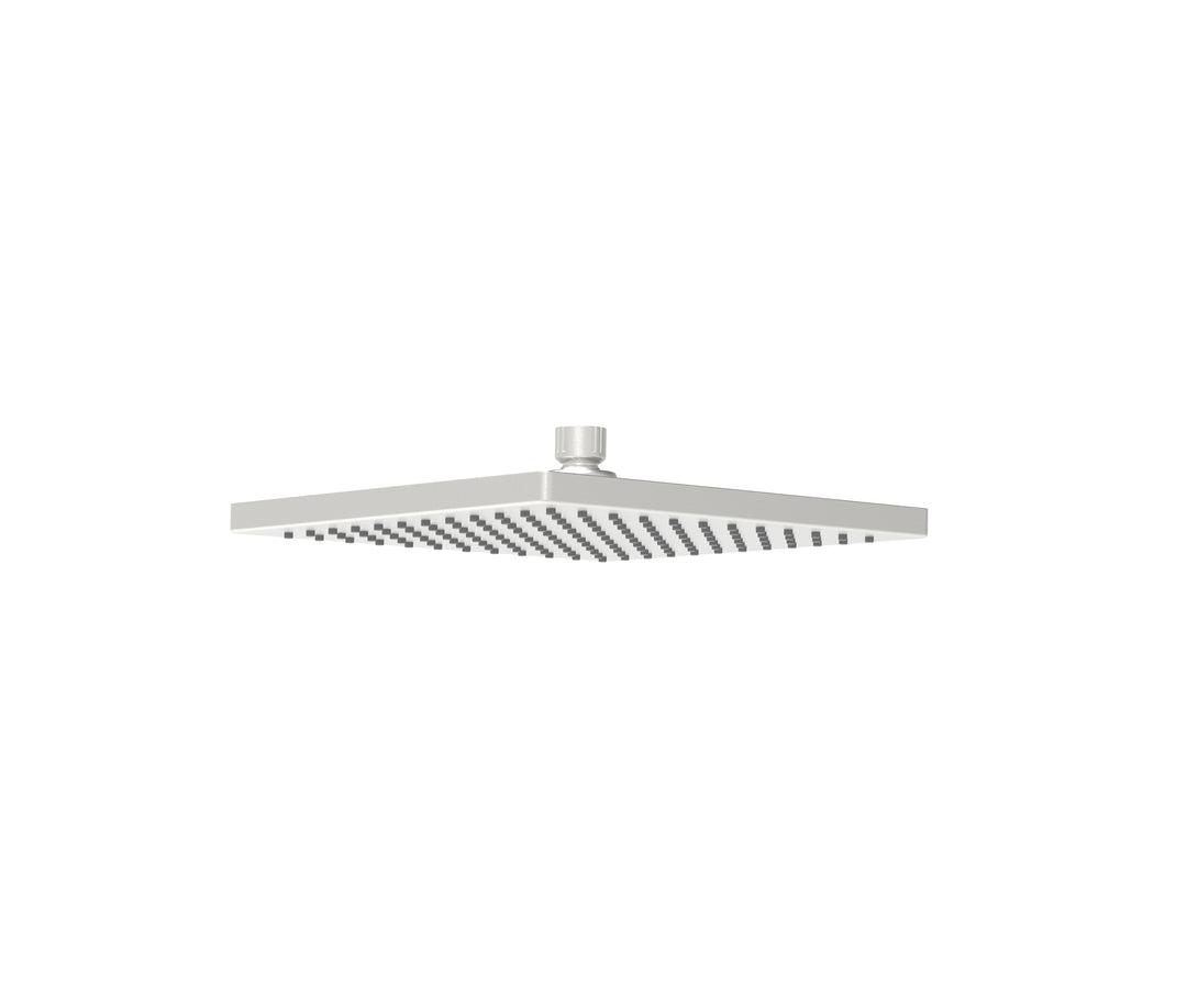 Impressions Seto Square 250mm ABS Shower Head brushed nickel