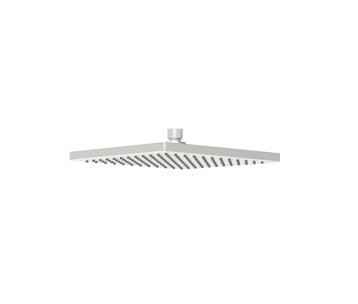Impressions Seto Square 250mm ABS Shower Head brushed nickel