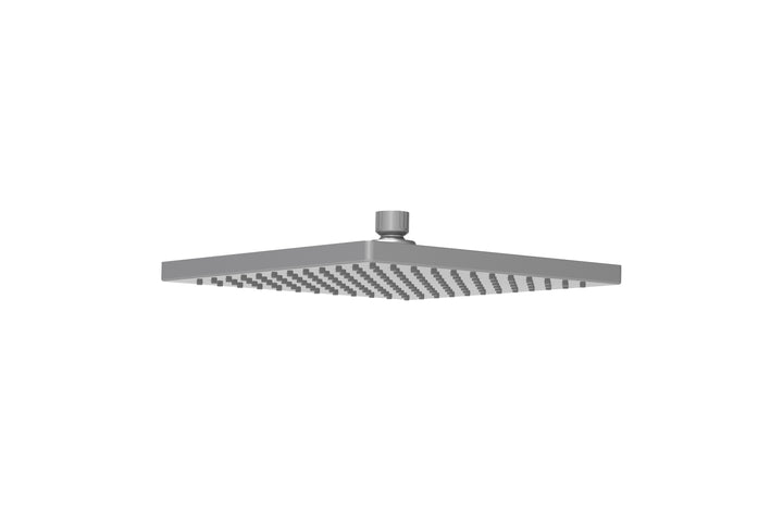 Impressions Seto Square 250mm ABS Shower Head gunmetal