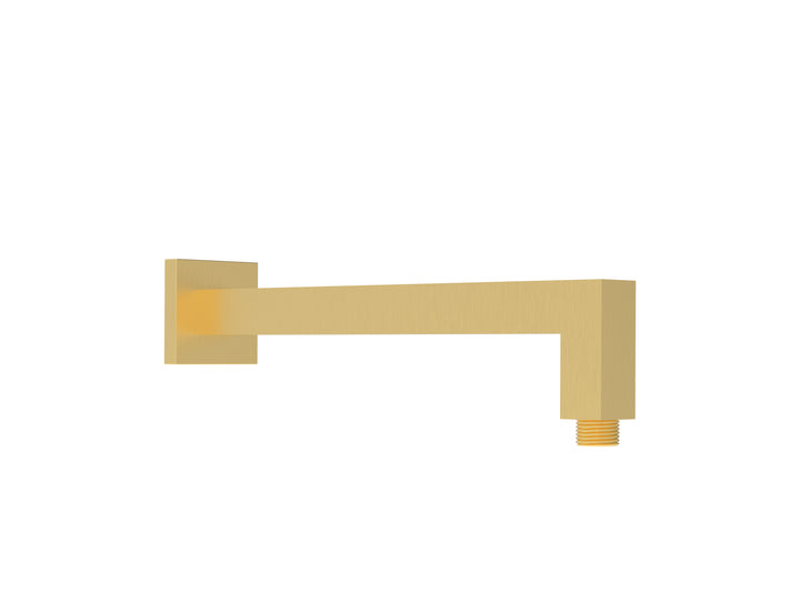 Impressions Seto Square Horizontal Shower Arm brushed gold