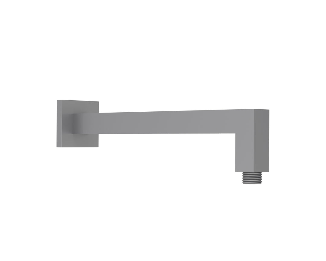 Impressions Seto Square Horizontal Shower Arm gunmetal