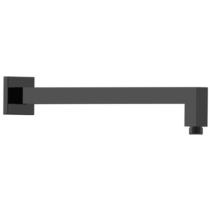 Impressions Seto Square Horizontal Shower Arm matt black