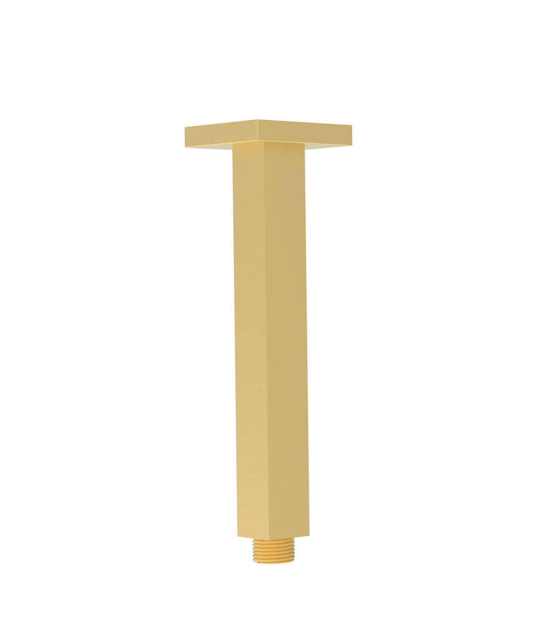 Impressions Seto Square Vertical Shower Arm brushed gold