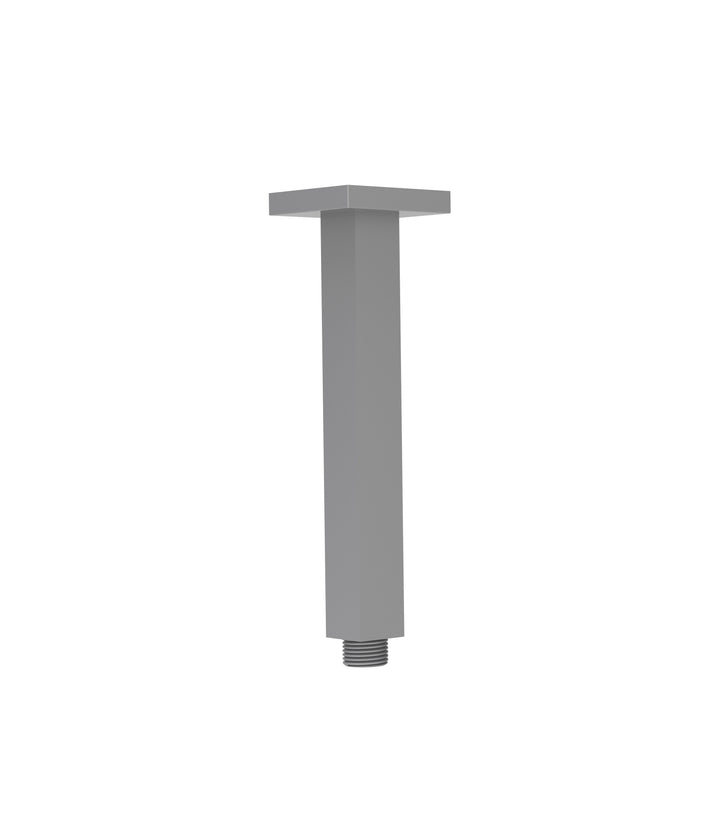 Impressions Seto Square Vertical Shower Arm gunmetal