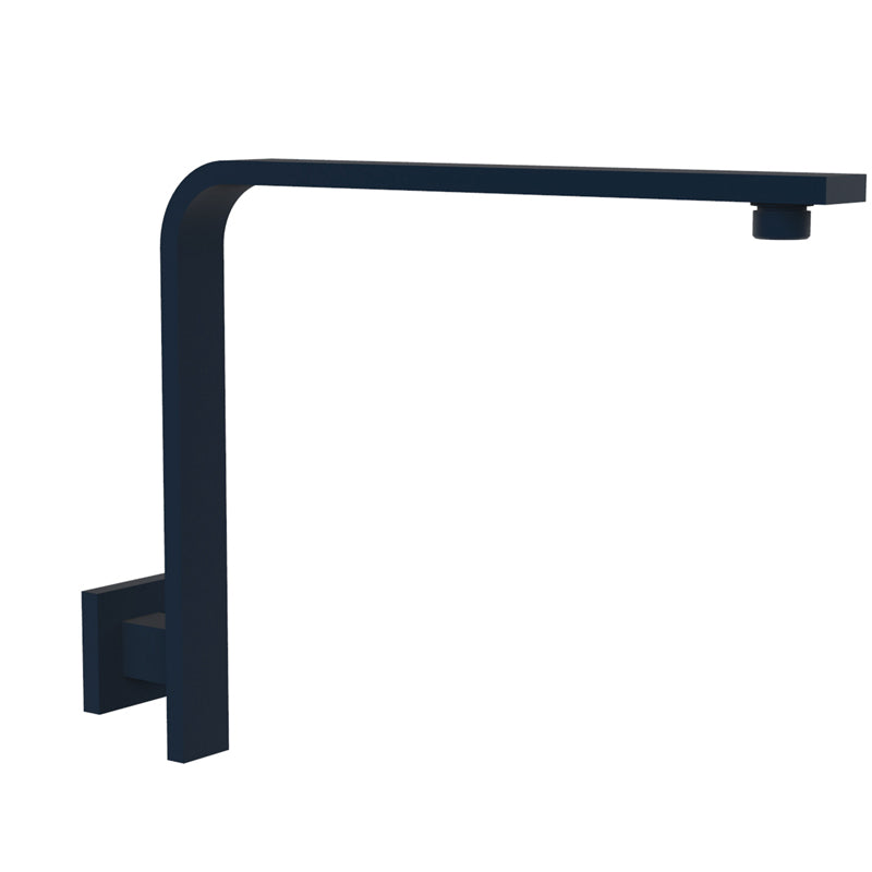 Impressions Seto Square Hi-Rise Shower Arm matt black