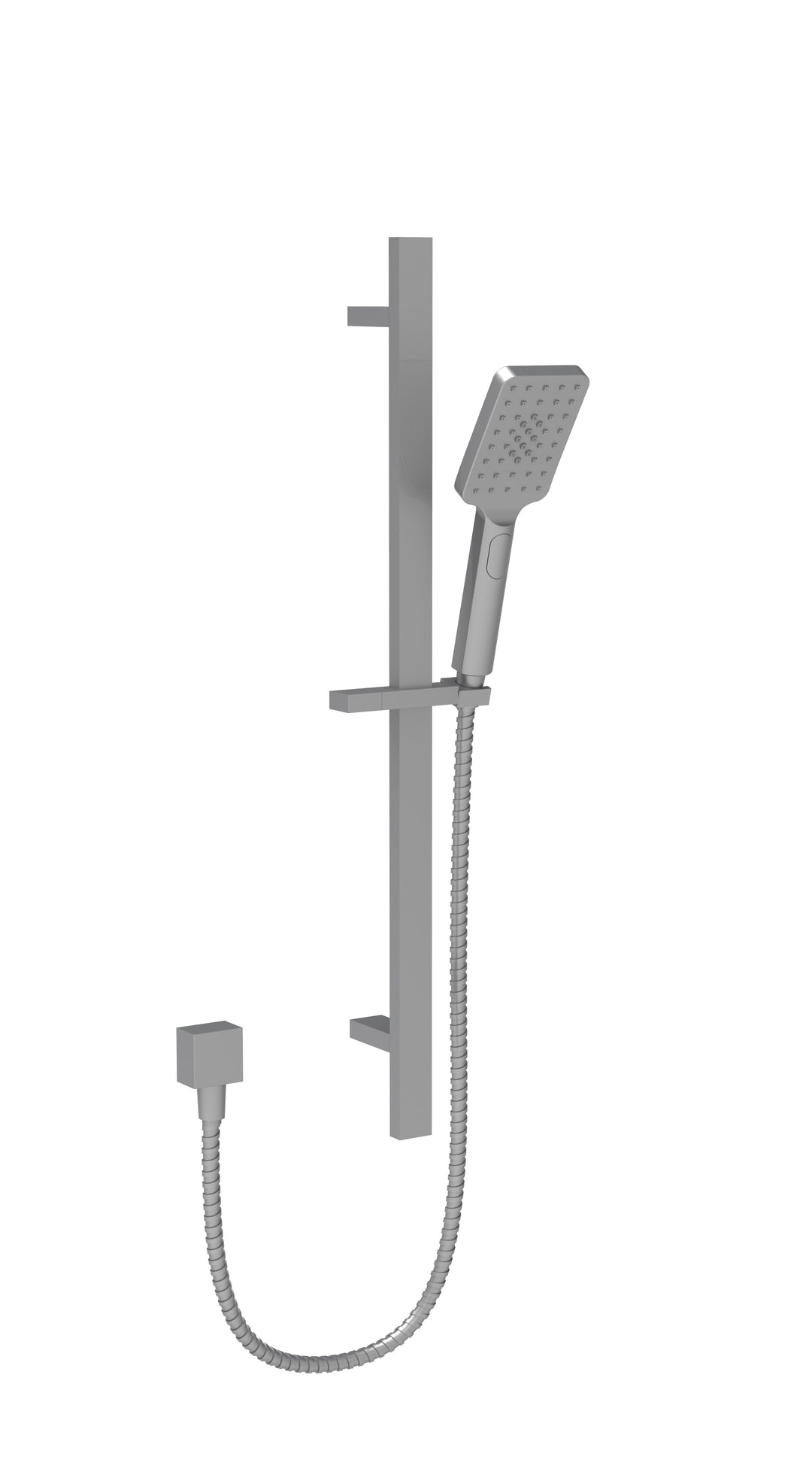 Impressions Seto Square Sliding Shower Set brushed nickel