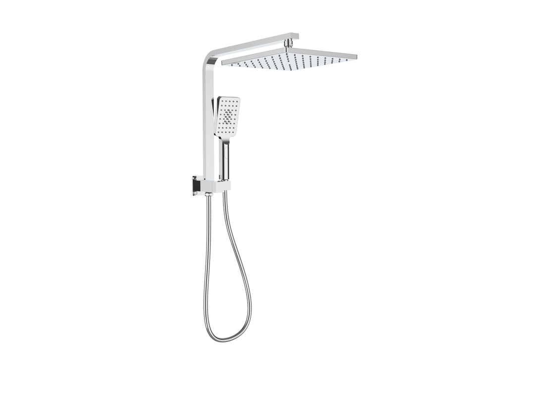 Impressions Seto Square Short Combo Shower Set chrome