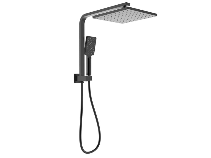 Impressions Seto Square Short Combo Shower Set matt black