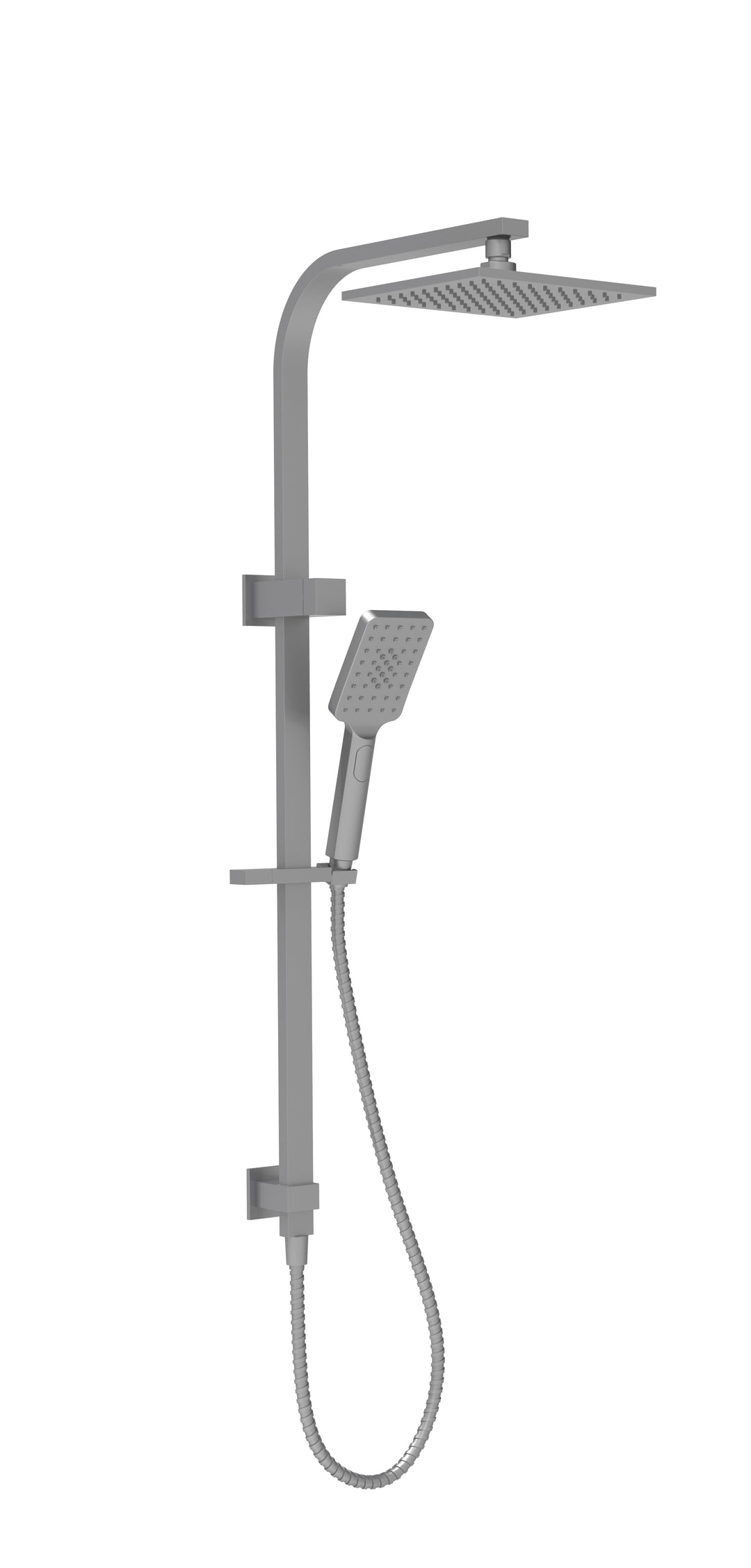 Impressions Seto Square Multi-function Shower Set gunmetal