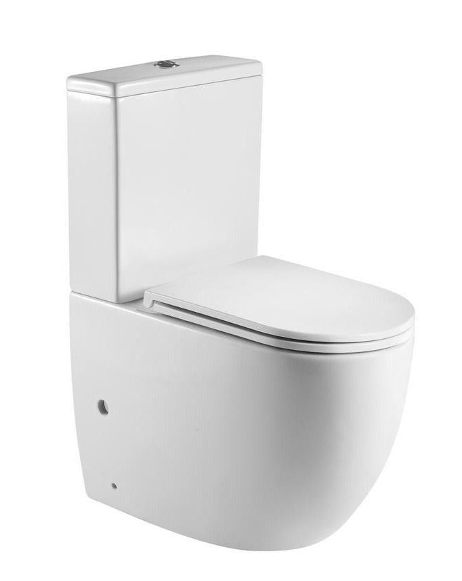Impressions Curved Tornado Flush Toilet Suite
