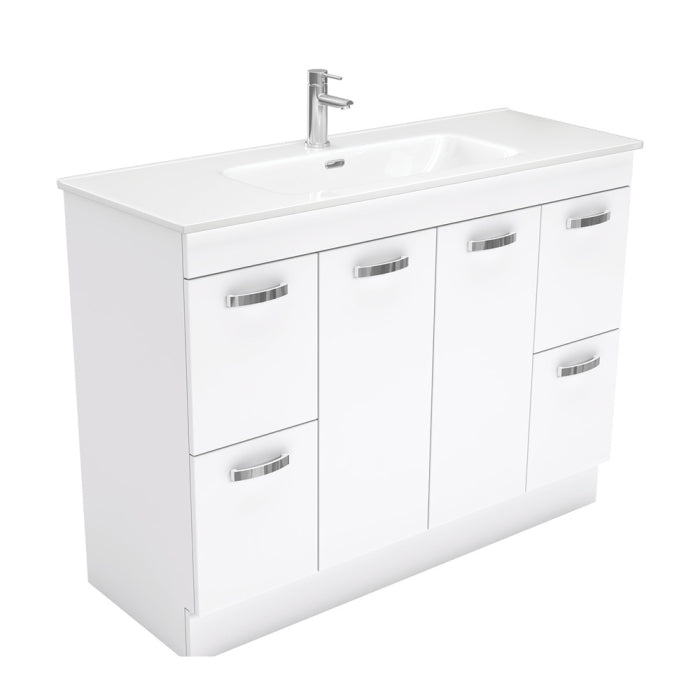 Fienza Unicab Floor Vanity 1200mm / Joli / Kickboard