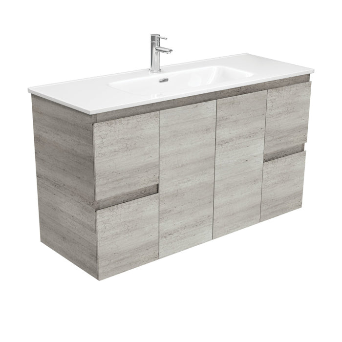 Fienza Edge Wall-Hung Vanity 1200mm / Industrial / Joli