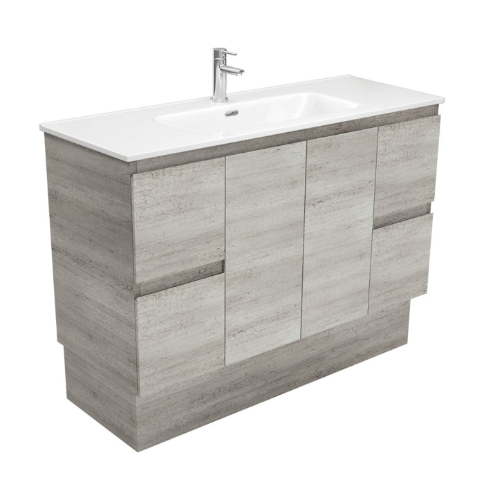 Fienza Edge Vanity On Kickboard 1200mm / Industrial / Joli