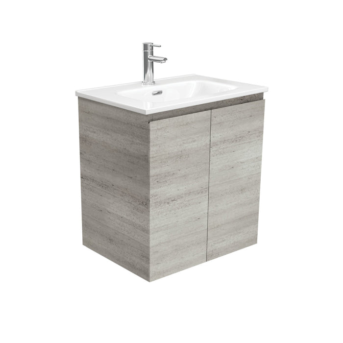 Fienza Edge Wall-Hung Vanity 600mm / Industrial / Joli