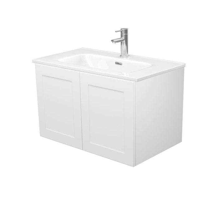 Fienza Mila Wall-Hung Vanity - Right Drawer 750mm / Joli