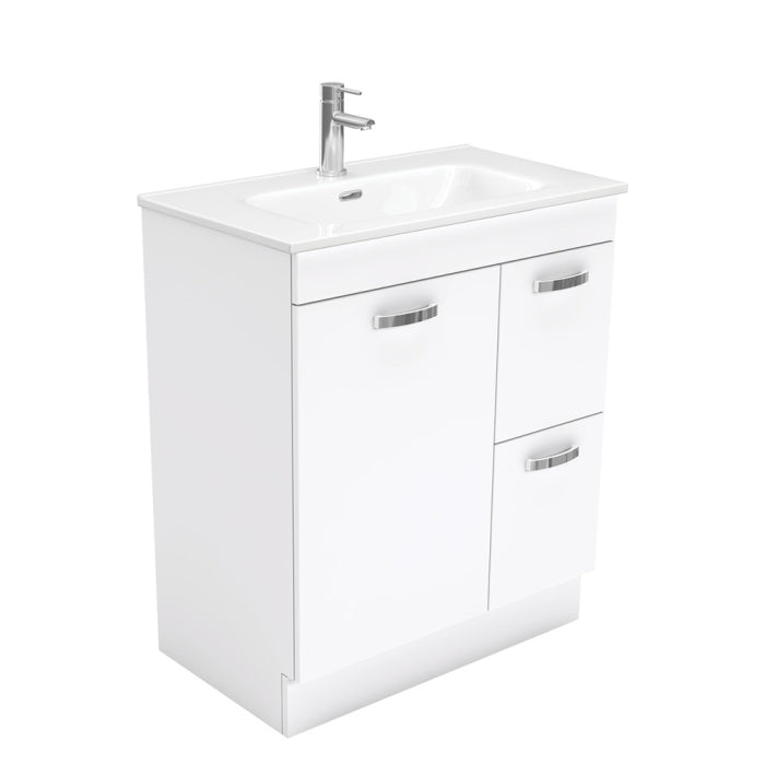 Fienza Unicab Floor Vanity 750mm / Joli / Kickboard