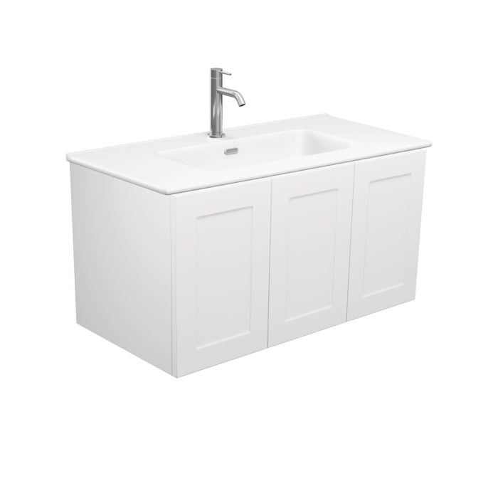 Fienza Mila Wall-Hung Vanity 900mm / Joli Matte