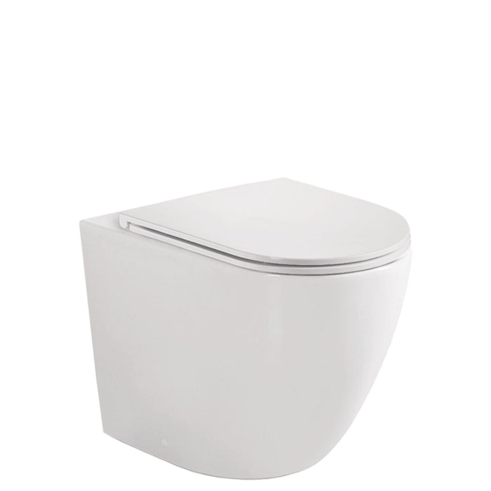 Koko Wall-Faced Toilet Pan Slim Seat