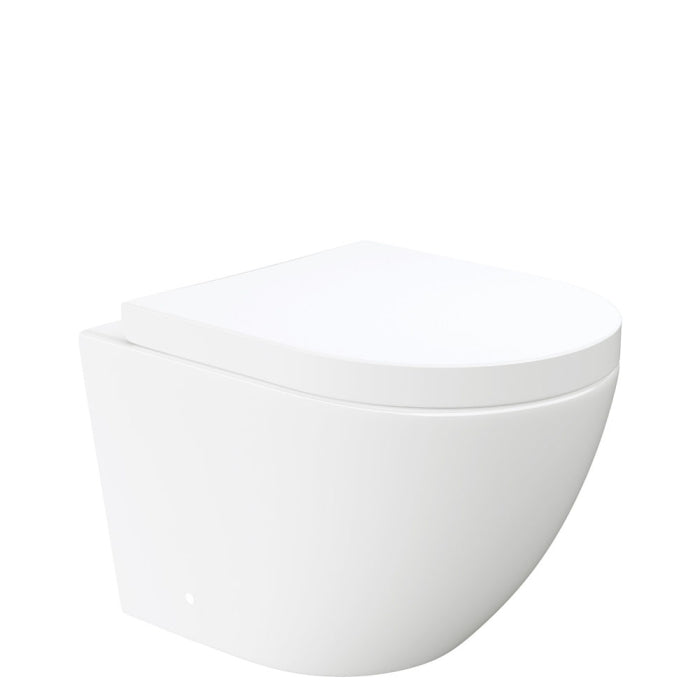 Koko Tornado Flush Wall-Hung Toilet Suite Gloss White