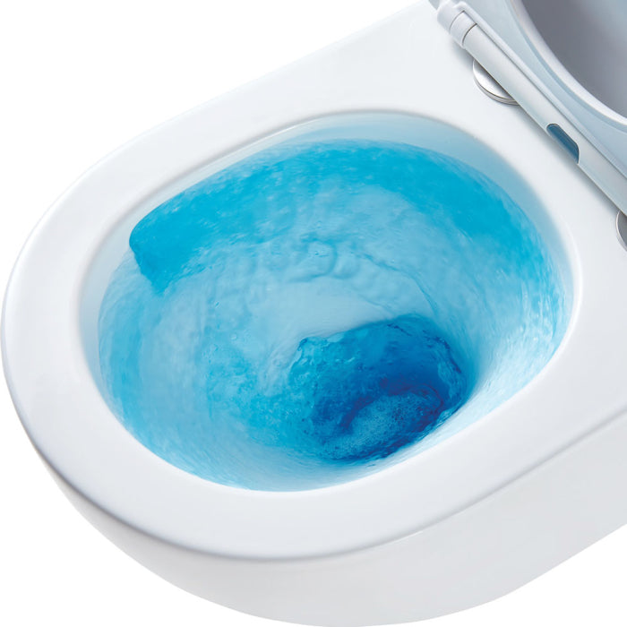 Koko Wall-Hung Toilet Pan Gloss White dimensions
