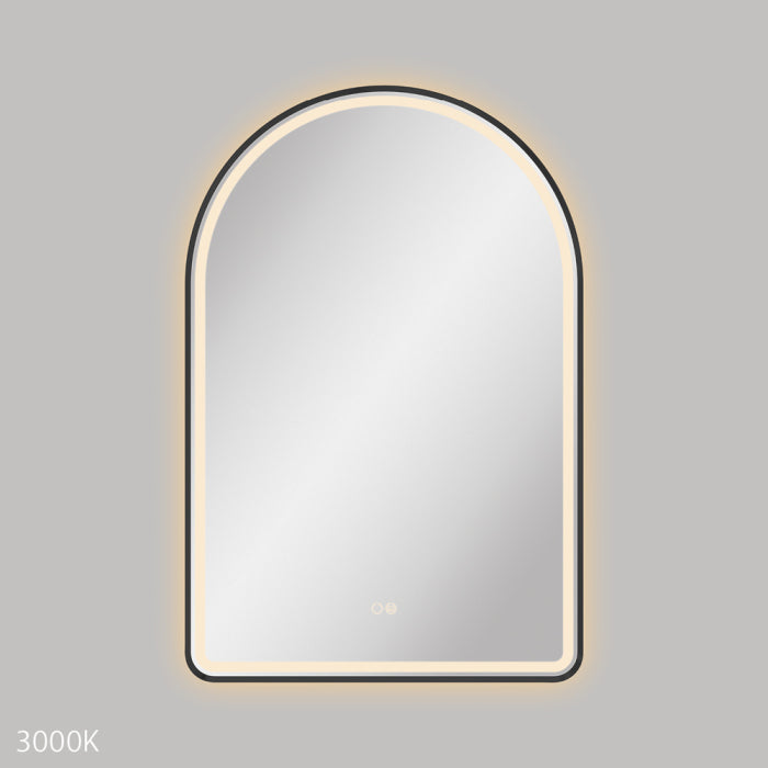 Fienza Valentina LED Framed Arched Mirror, x 900mm image 9