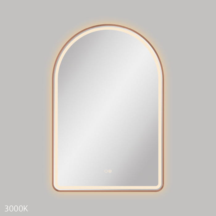 Fienza Valentina LED Framed Arched Mirror, x 900mm image 4