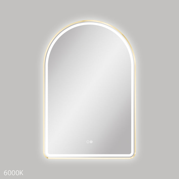 Fienza Valentina LED Framed Arched Mirror, x 900mm image 10