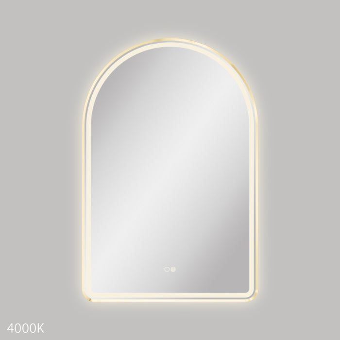 Fienza Valentina LED Framed Arched Mirror, x 900mm image 12