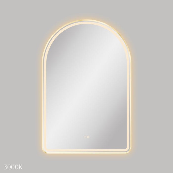 Fienza Valentina LED Framed Arched Mirror, x 900mm image 13