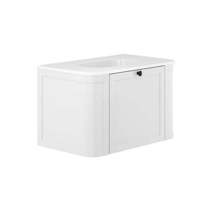 Fienza Mila Curved Wall-Hung Vanity 750mm / Lola