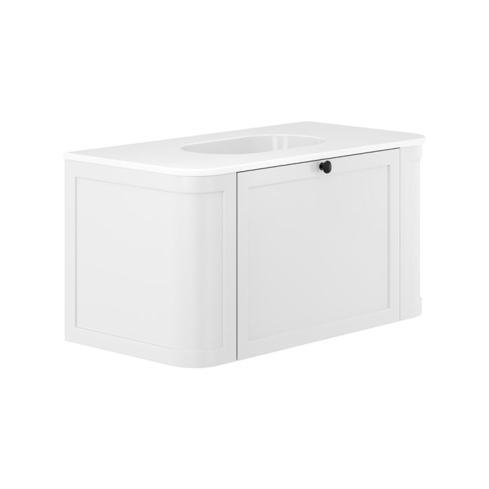 Fienza Mila Curved Wall-Hung Vanity 900mm / Lola