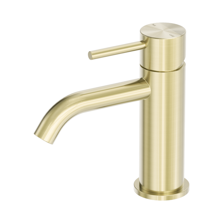 Nero Zen Basin Mixer Brushed Gold