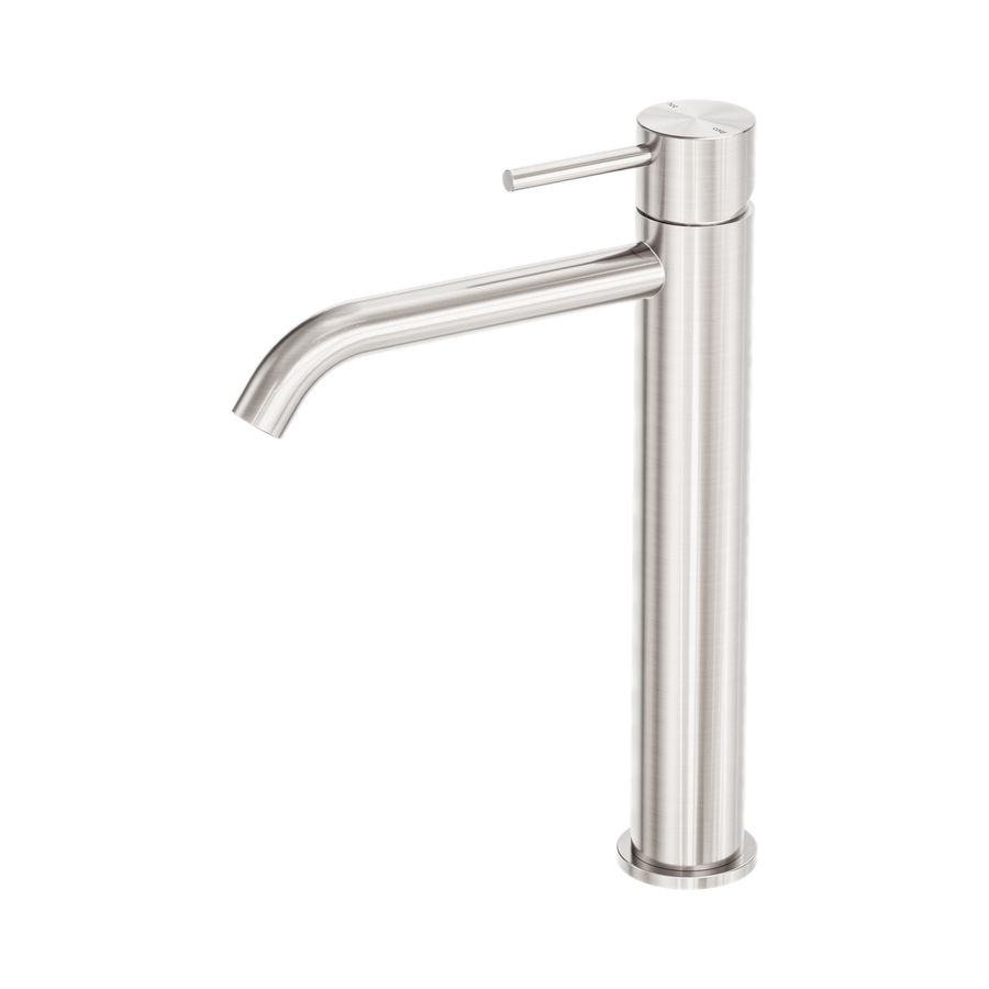 Nero Zen Tall Basin Mixer Brushed Nickel