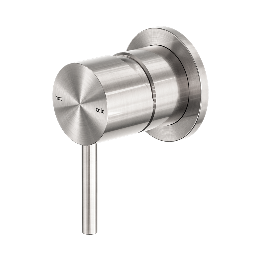 Nero Zen Shower Mixer Brushed Nickel