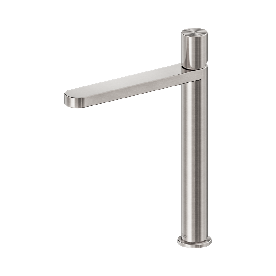 Nero Pure Tall Basin Mixer BB Brushed Nickel