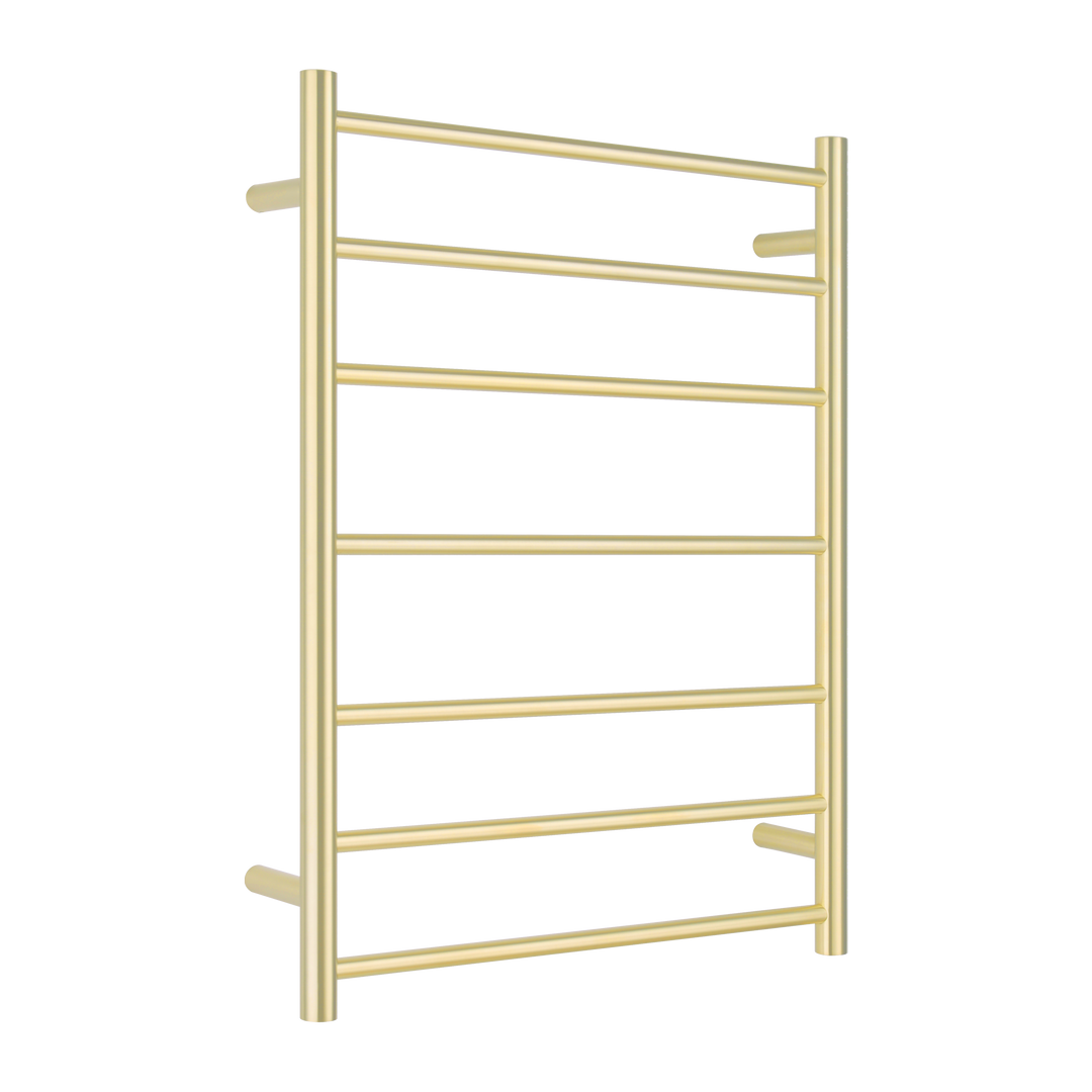 Nero Non-Heated Towel Ladder Brushed Gold