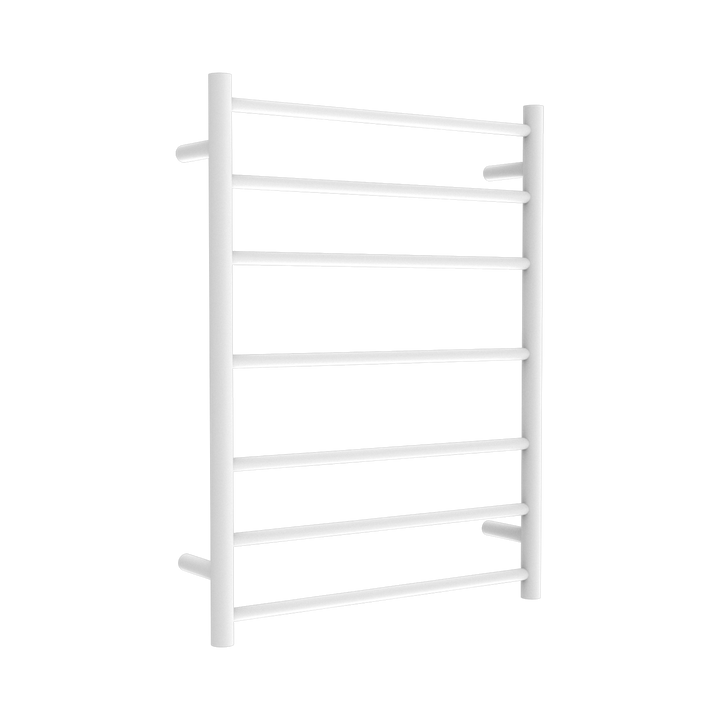 Nero Non-Heated Towel Ladder Matte White