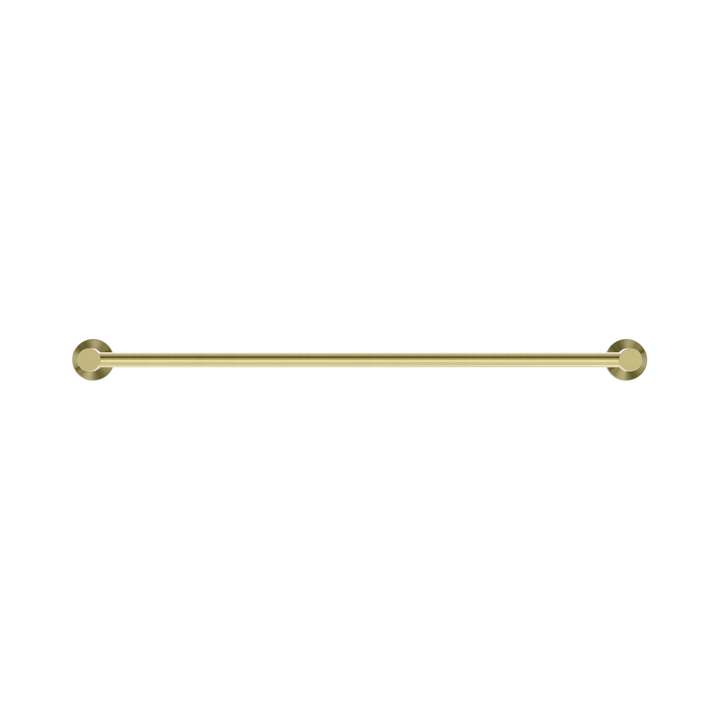 Nero Mecca Double Towel Rail 600mm Brushed Gold