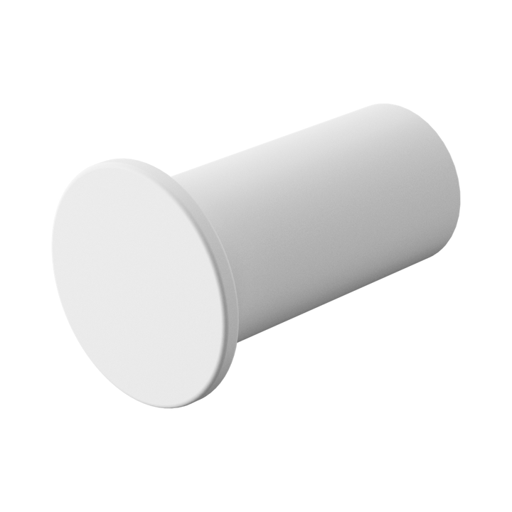 Nero Mecca Robe Hook Slim CP Matte White