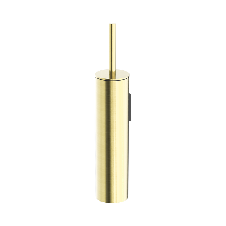 Nero Mecca Toilet Brush Holder Brushed Gold