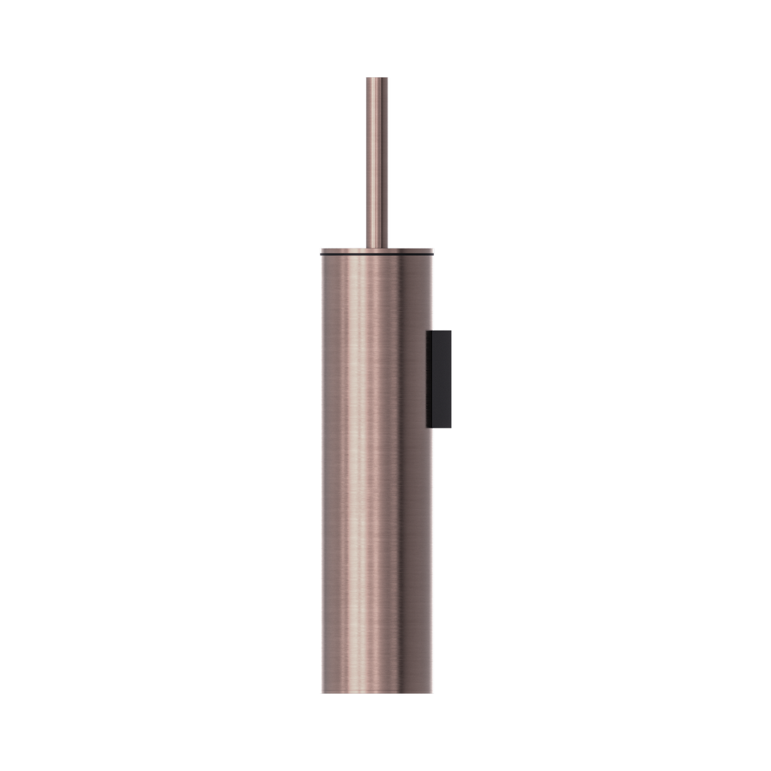 Nero Mecca Toilet Brush Holder Brushed Bronze