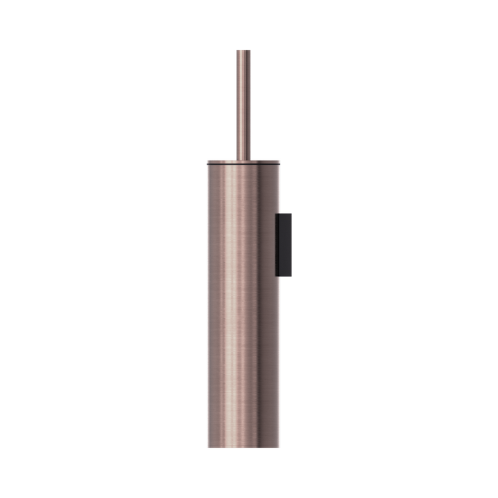 Nero Mecca Toilet Brush Holder Brushed Bronze