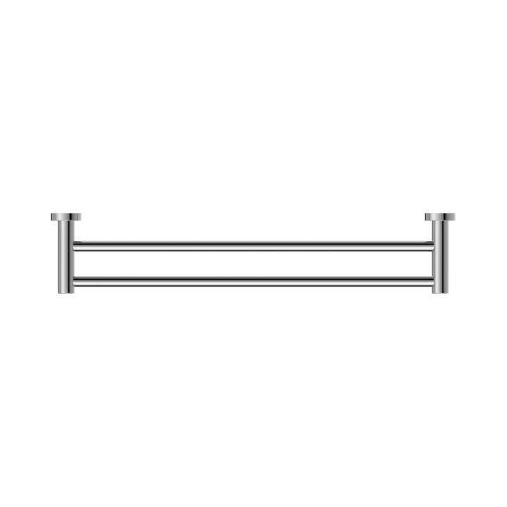 Nero Dolce II Double Towel Rail 600mm CP Chrome