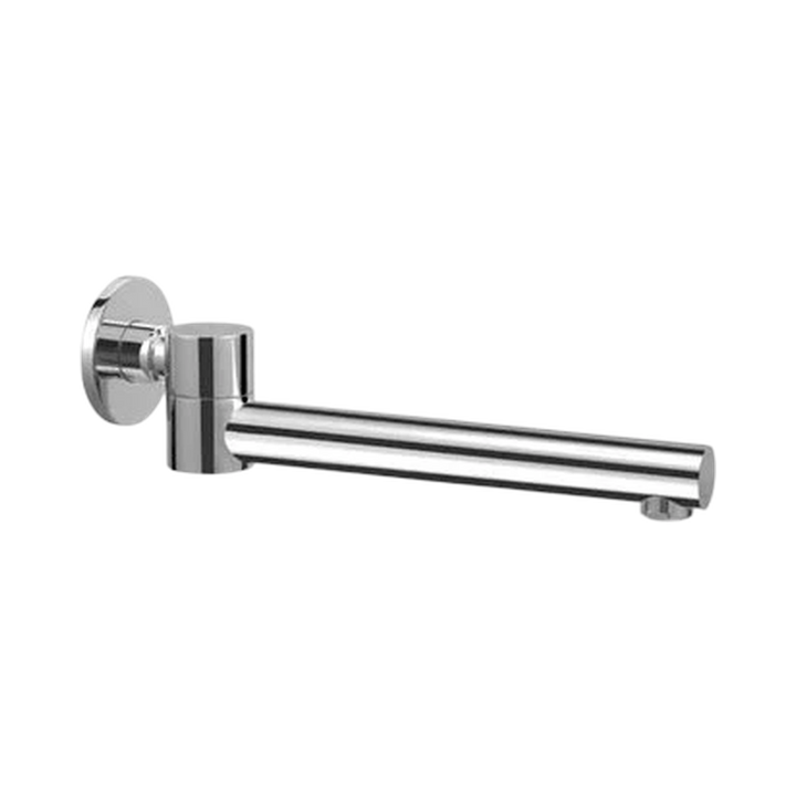 Nero Dolce Wall Mounted Swivel Bath Spout Chrome
