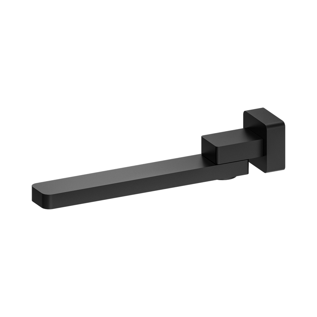 Nero Celia Swivel Bath Spout Only CP Matte Black