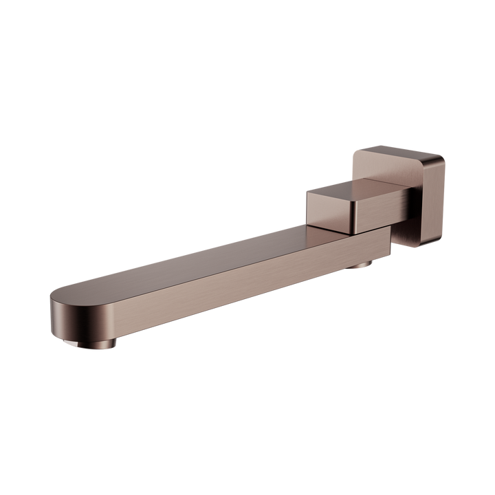 Nero Bianca Swivel Bath Spout Only Brushed Bronze